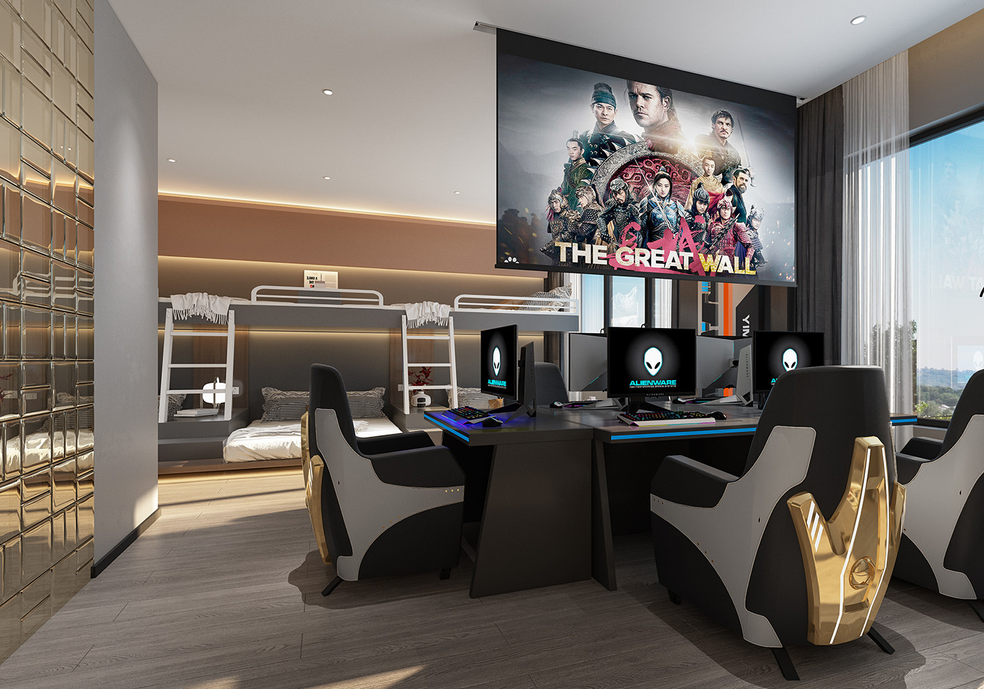 成都電競酒店設(shè)計