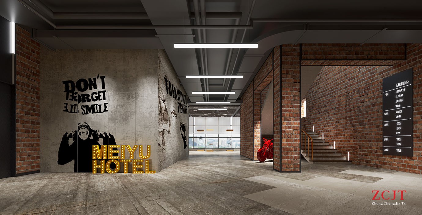 酒店室內(nèi)裝修、走廊樓道設(shè)計裝修