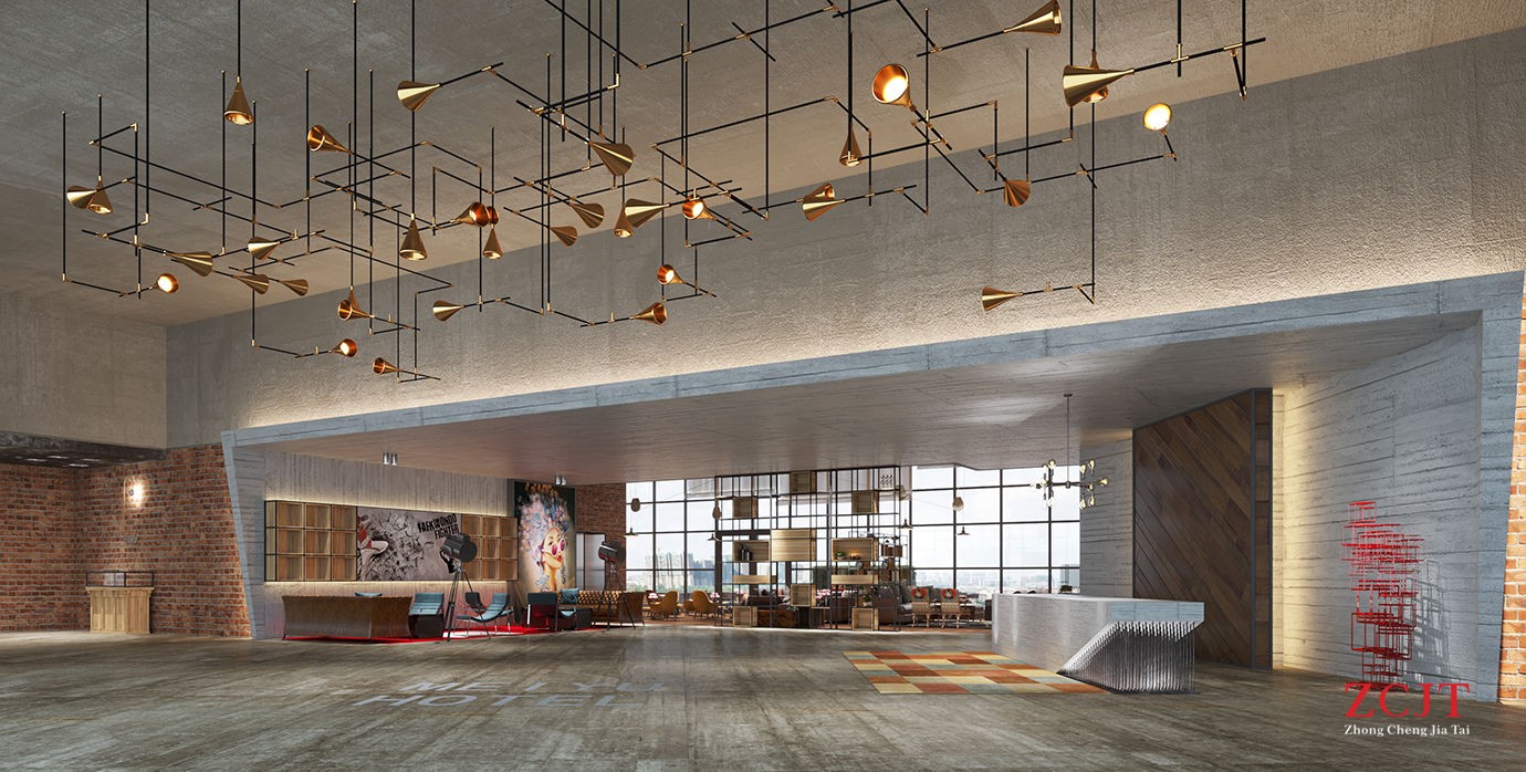 酒店大堂裝修、酒店室內(nèi)裝修公司