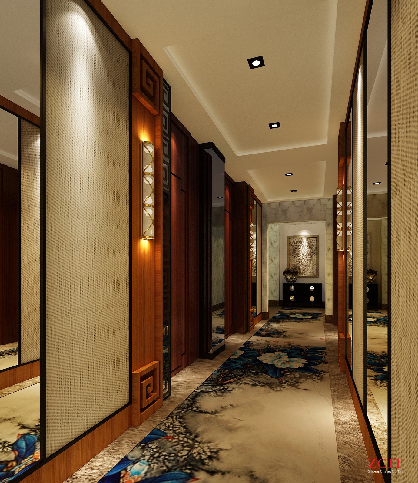 酒店過道設計裝修