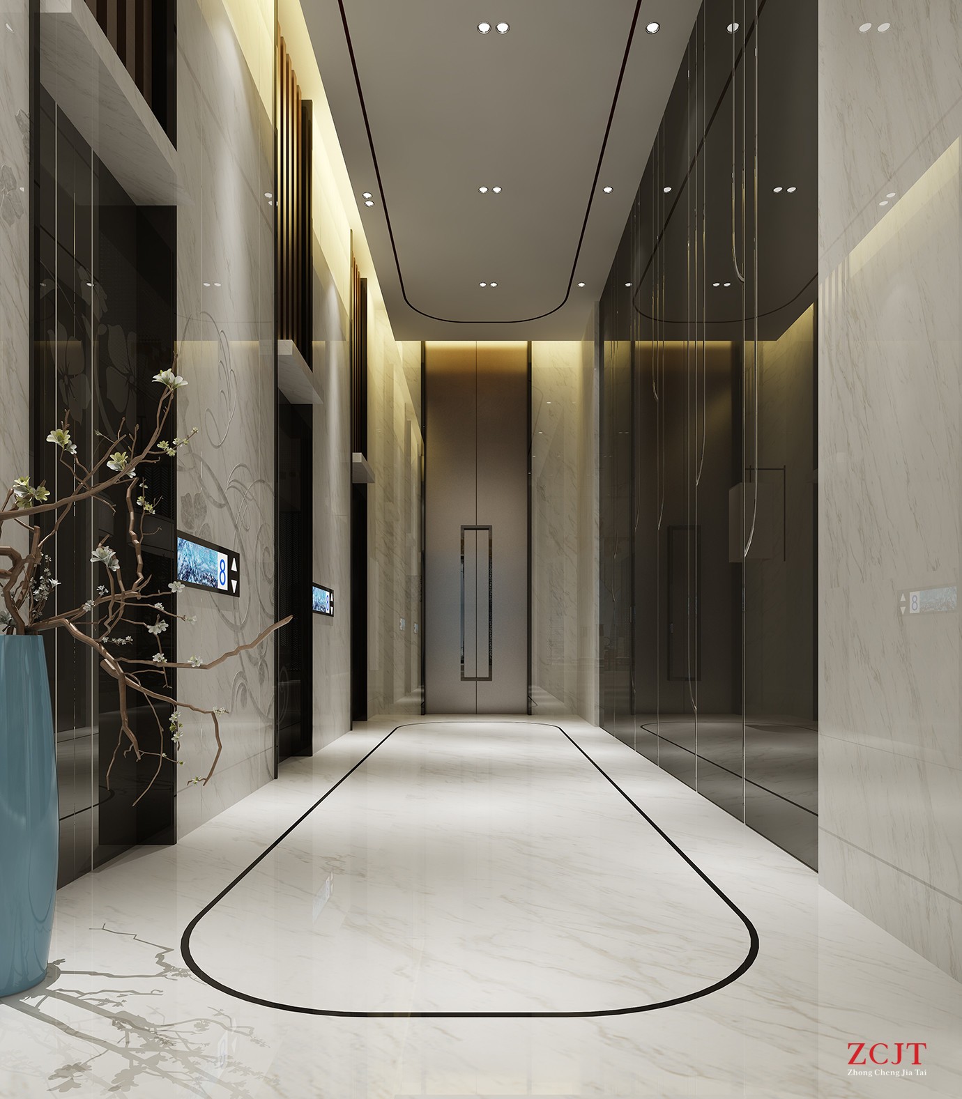 酒店室內(nèi)電梯設(shè)計裝修