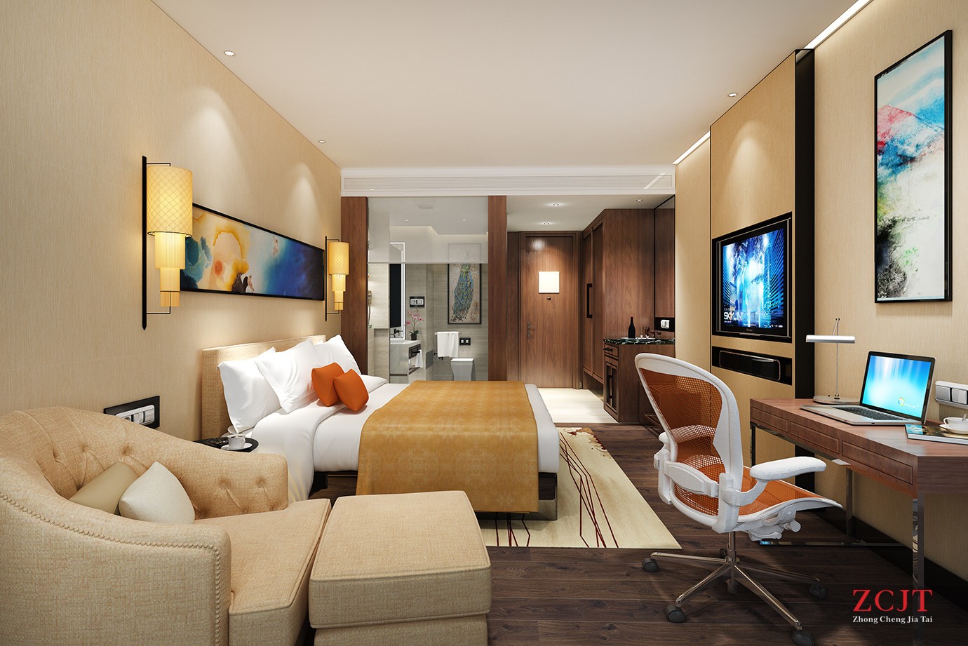 酒店標間設(shè)計