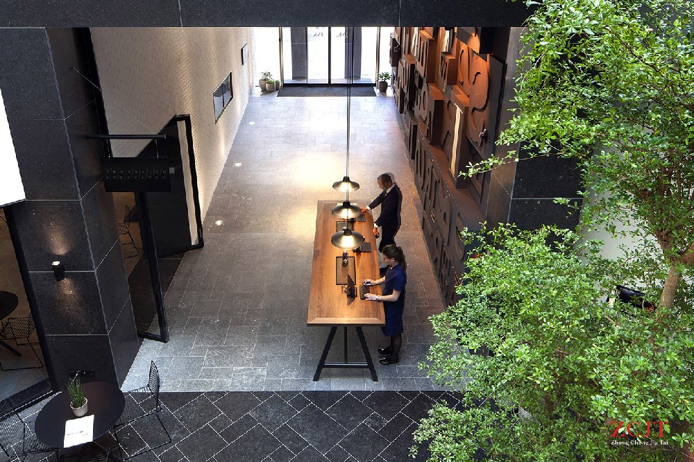 酒店辦理住宿入口效果圖