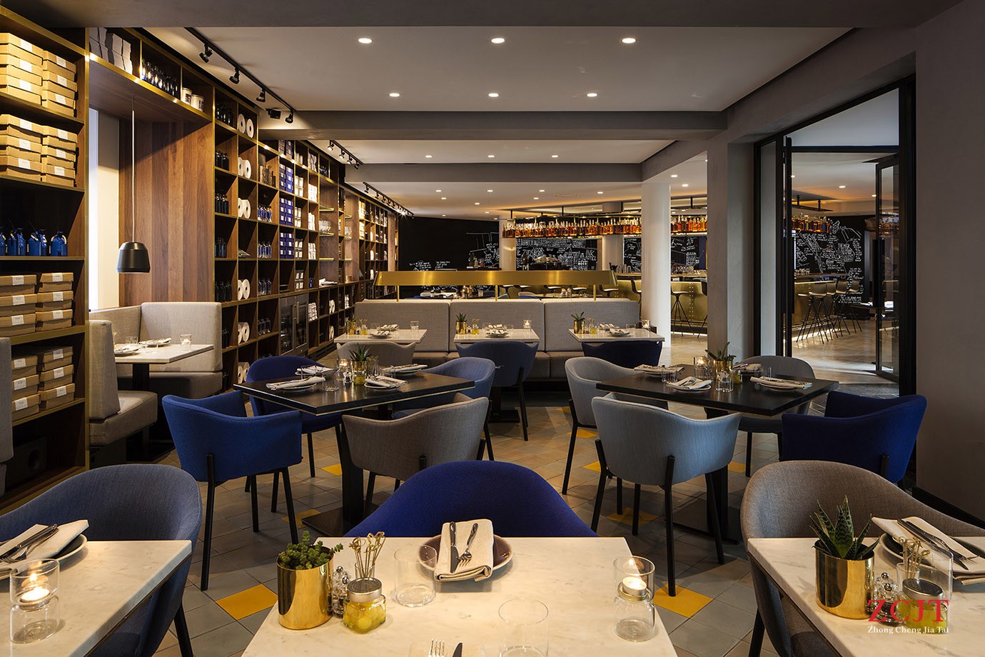 酒店西餐廳設計裝修、酒店裝修公司
