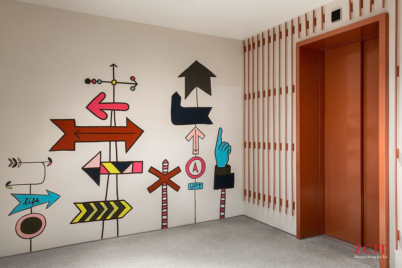 酒店電梯口裝修設(shè)計