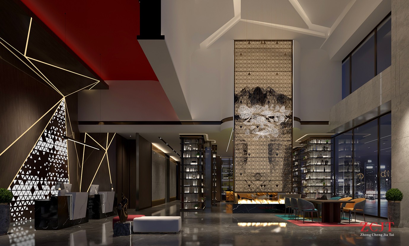 酒店接待大廳設(shè)計(jì)