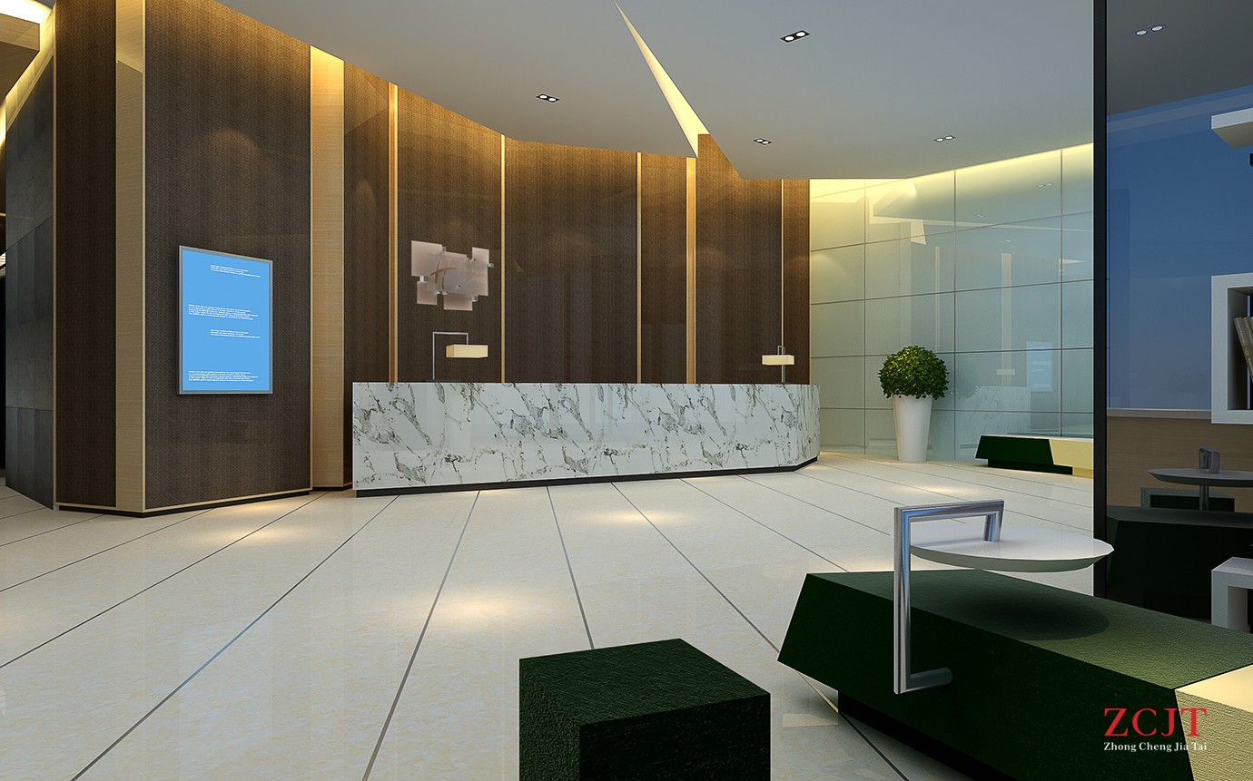 前臺臨時等待區(qū)域裝修