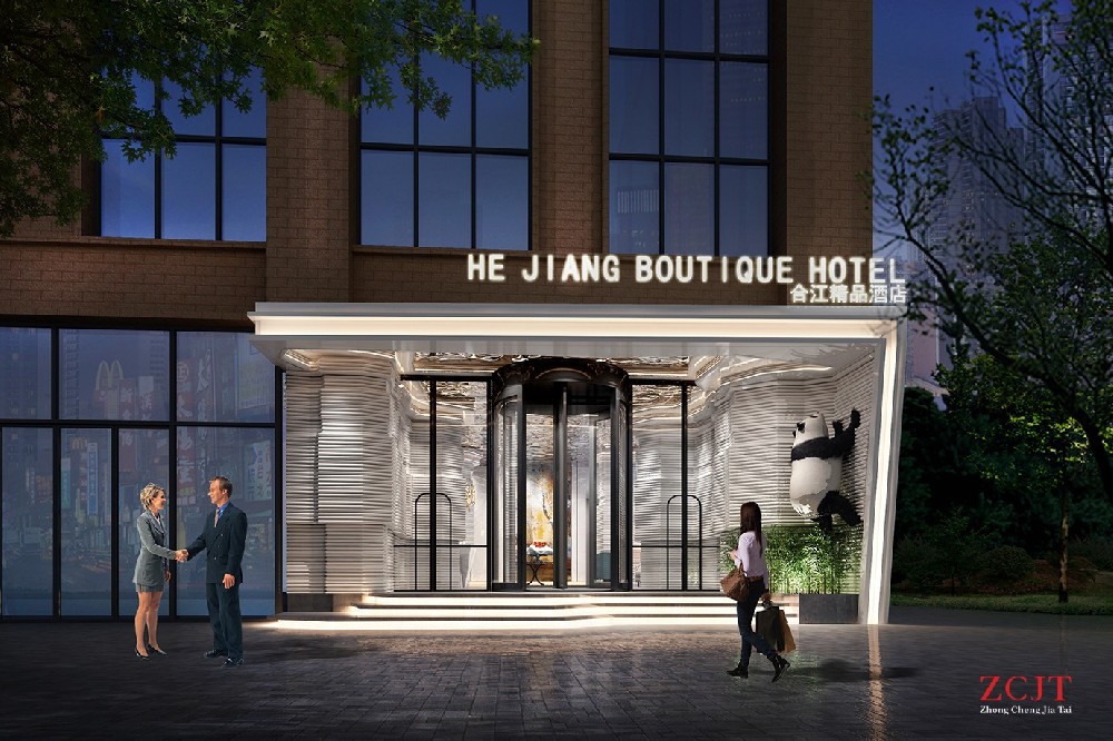 合江酒店門頭設(shè)計(jì)