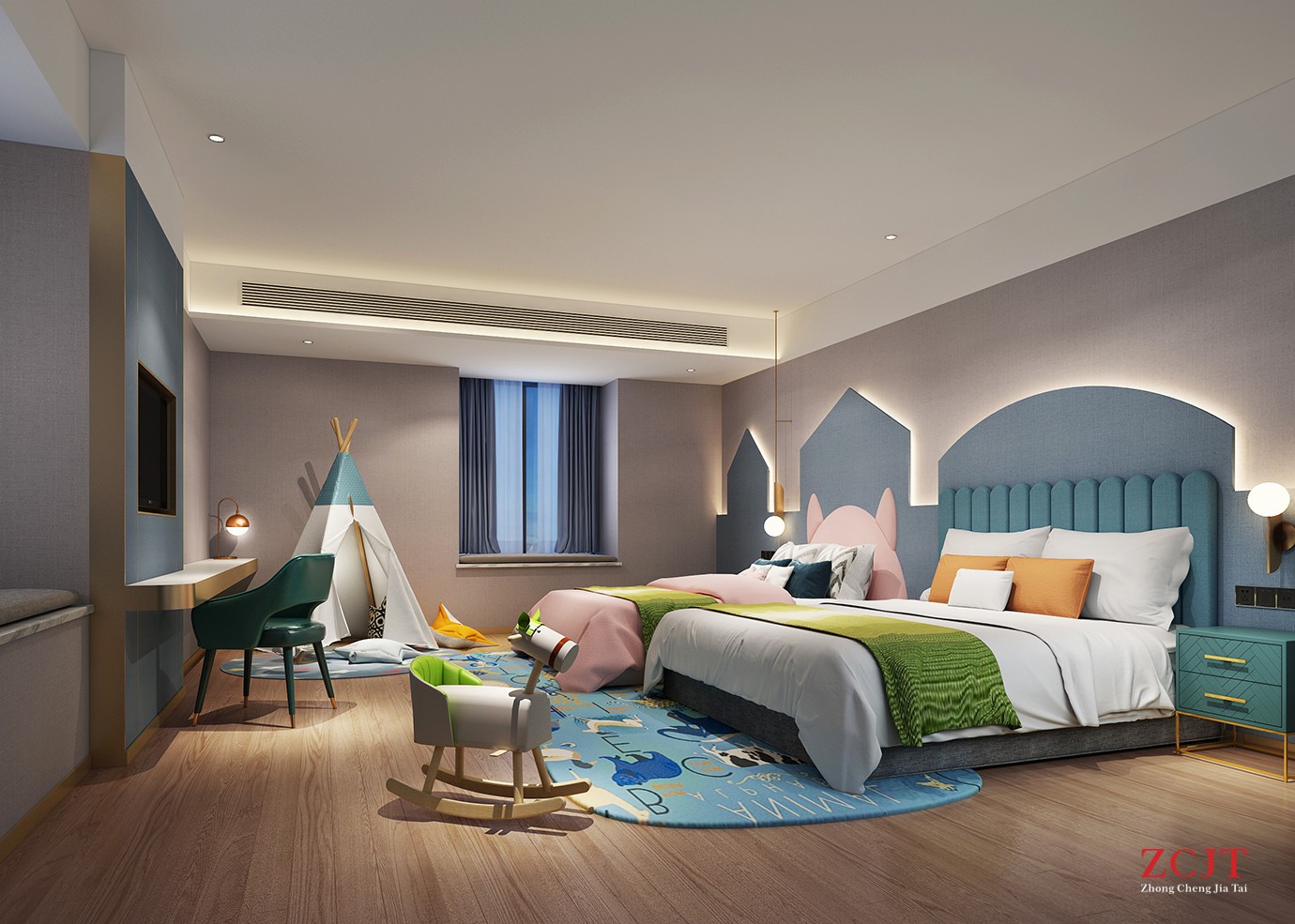 酒店兒童客房、酒店親子客房設(shè)計(jì)