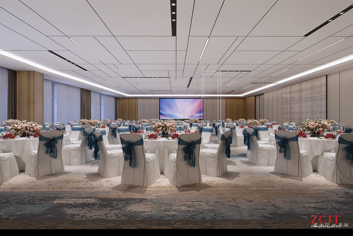 酒店宴會(huì)廳設(shè)計(jì)裝修