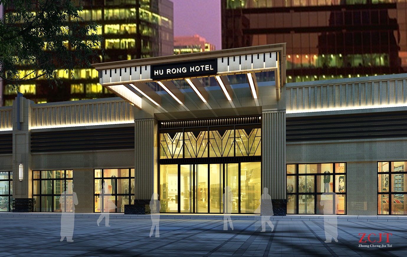 成都酒店門頭設(shè)計