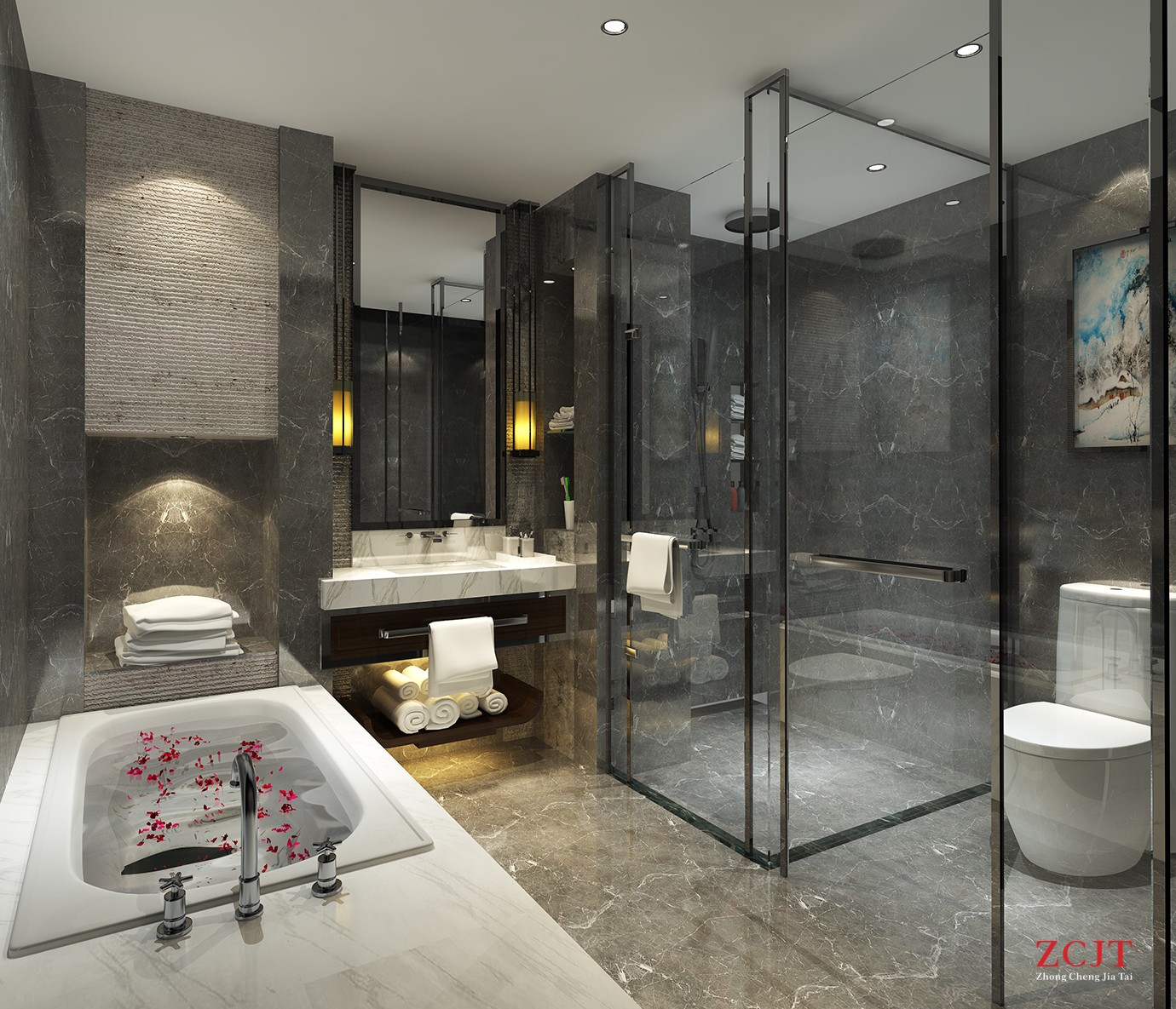 酒店洗浴間設計